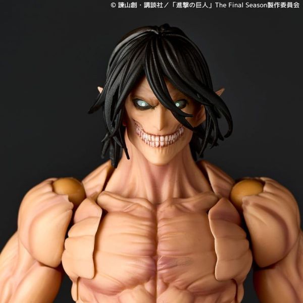預購27年5月 一般版 海洋堂 驚奇山口式 進擊的巨人 艾連 巨人化 再版 