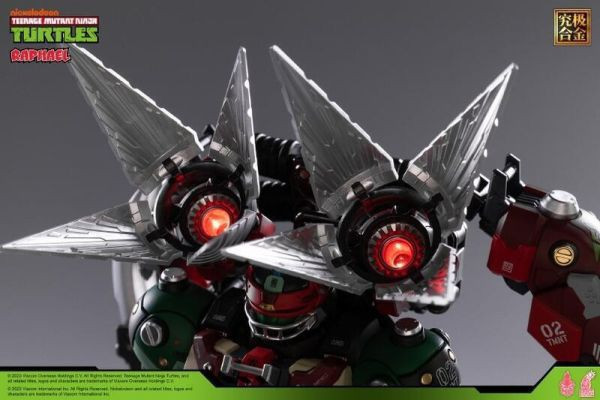HeatBoys 機甲忍者龜 拉斐爾 HB0013 合金 可動 機甲 完成品 
