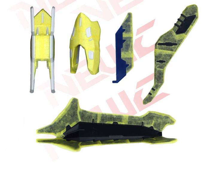 預購1月 新月 MG天狼型獵魔鋼彈 預裁切遮蓋貼紙 