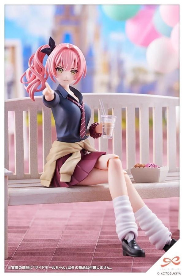 預購27年1月 壽屋 創彩少女庭園 側馬尾醬 一般版 組裝模型 