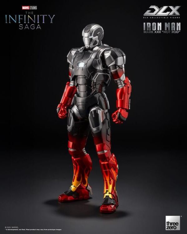預購26年1-3月 threezero DLX 復仇者聯盟 鋼鐵人 Mark 22 MK22 火柱 熱棒 