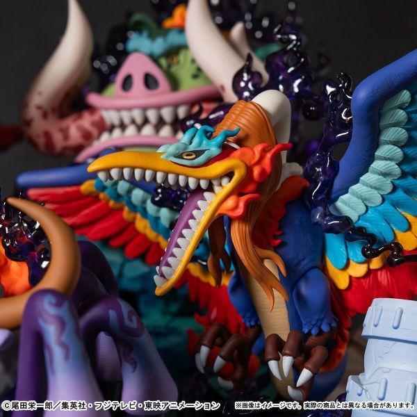 萬代 魂商店限定 WCF PREMIUM 航海王 蒙其·D·魯夫VS五老星 景品 