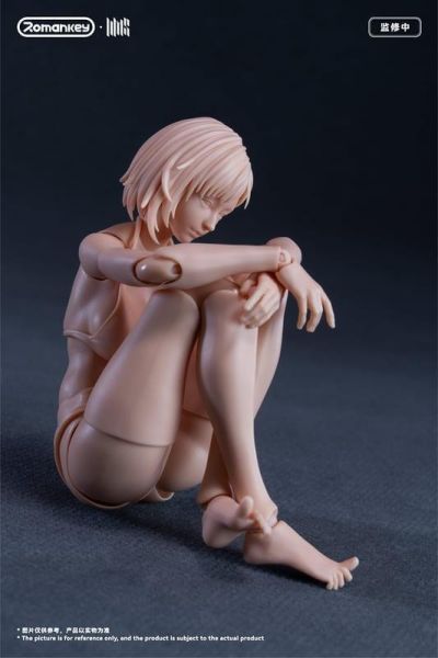 預購Q4 Romankey UMS004 1/12 超可動女素體 米婭 無塗裝版 