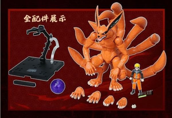 預購12月 布魯可 積木人 火影忍者 傳奇版 九喇嘛 尾獸 九尾