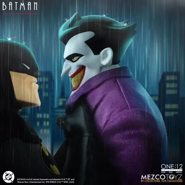預購26年7月 MEZCO Collective 蝙蝠俠：動畫系列 小丑 可動 