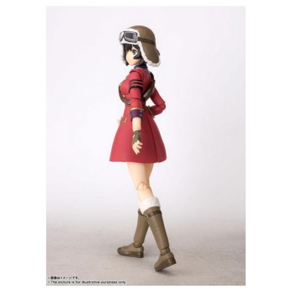 萬代 BANDAI 代理版 S.H.F SHF 荒野的壽飛行隊 姬莉葉 
