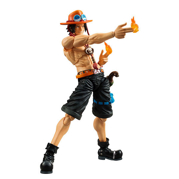 MH 代理版 VAH Variable Action Heroes ONE PIECE 艾斯 (再版) 可動 