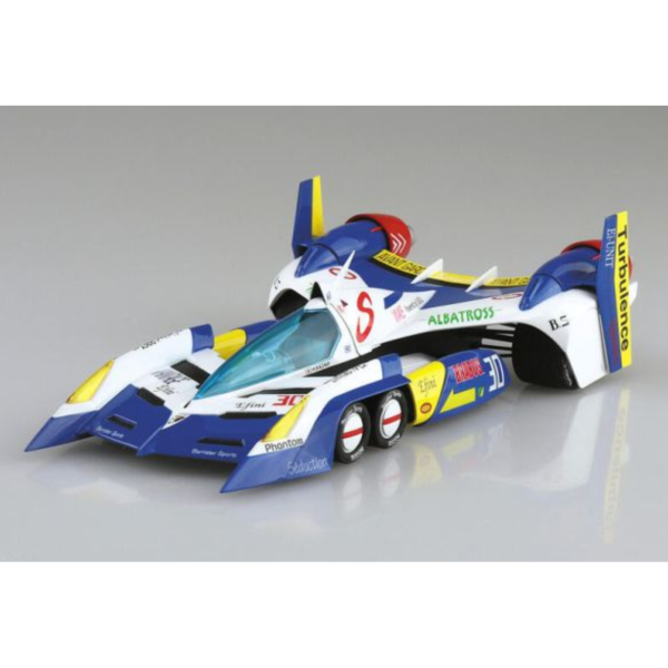 青島 1/24 閃電霹靂車 超級阿斯拉AKF-11 氣流模式 組裝 