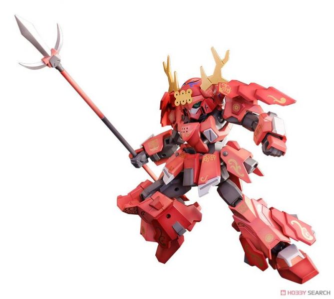 PLUM Pla-Act10 真田 極鎧飾ver. 組裝模型 