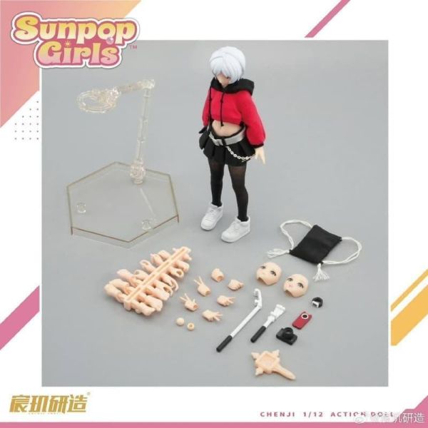 預購8月 宸璣研造 SUNPOP GIRL SPG-001 顧雨澄 1/12 可動 附特典 
