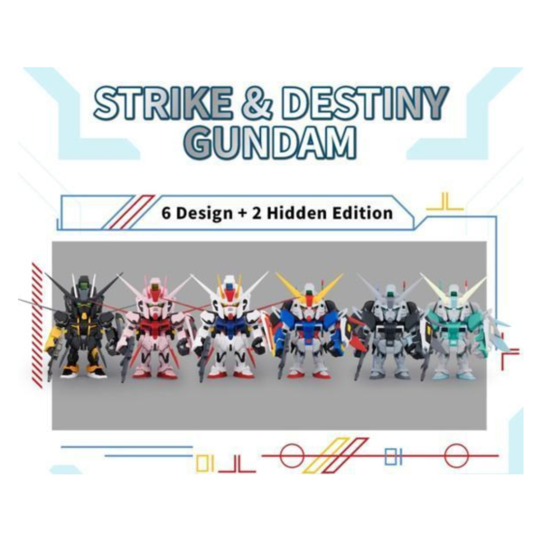 預購4月 QMSV 迷你攻擊&命運 鋼彈系列盲盒 