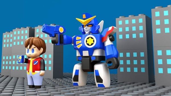 預購27年5月 GSC BRICKROID 勇者傳說 達鋼＆高杉星史套組 