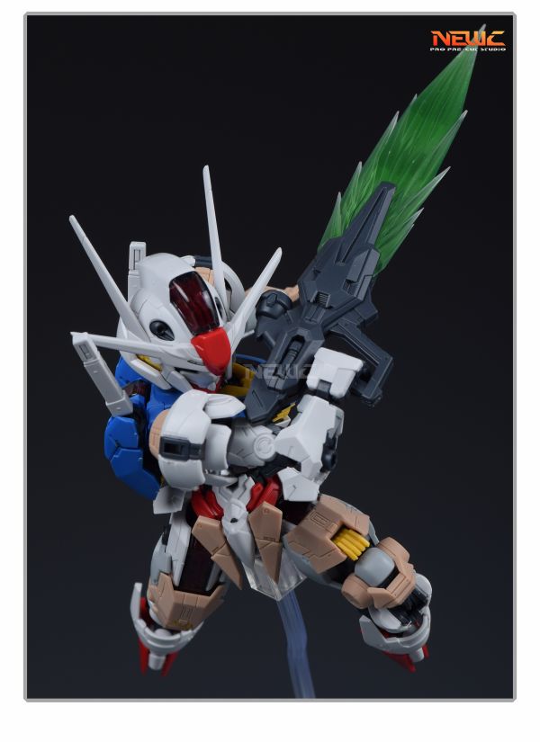 預購10月 新月 MGSD 風靈鋼彈 4對造型手+特效光劍+盾牌填充件 