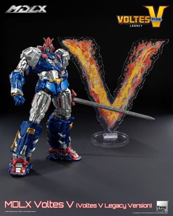 預購26年Q2 Threezero MDLX 超電磁機器人 Voltes V 波羅五號 傳承 