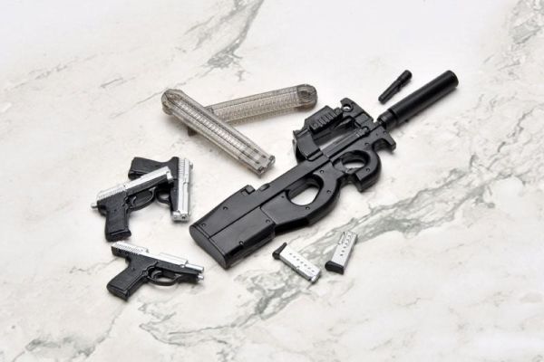 預購7月 TOMYTEC 1/12 LittleArmory 神槍少女 荷莉葉特 P90‧P239 Type 