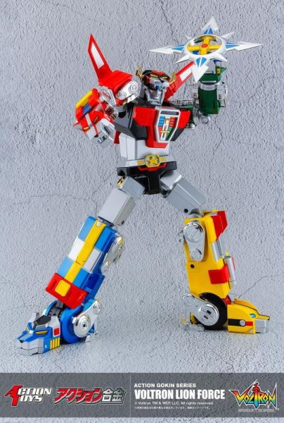 ActionToys 合金 Voltron Lion Force  五獅合體 百獸王 附特典 