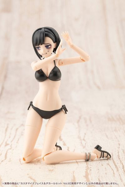 壽屋 KOTOBUKIYA 1/10 創彩少女庭園 自訂臉部＆水貼套組Vol.6 雨間設計 