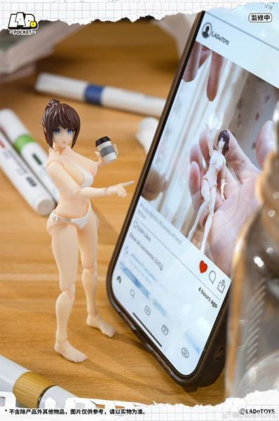 LADoTOYS Pocket PG-01 口袋泳裝少女 可動 