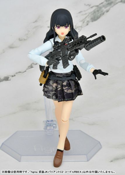 預購11月 figma 軍事女高中生 武裝JK Variant C2 編號：URBEX 小型 