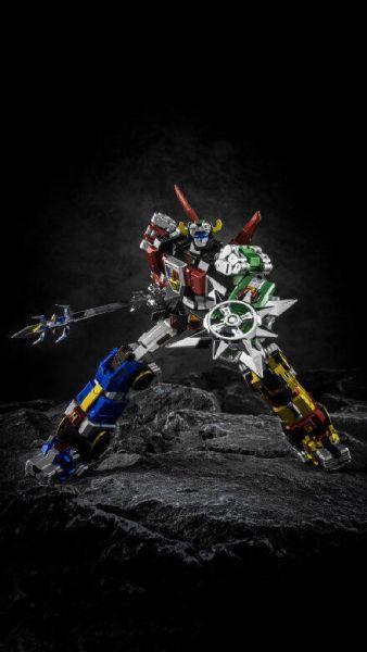 招財貓MICRO COSMOS MC-01S金屬色限定 聖戰士 百獸王 五獅合體 