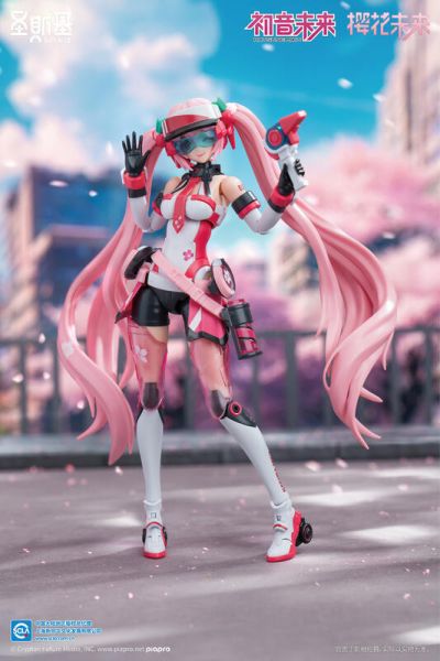聖斯基 初音未來 櫻花未來 櫻初音 粉色音爆 組裝模型 