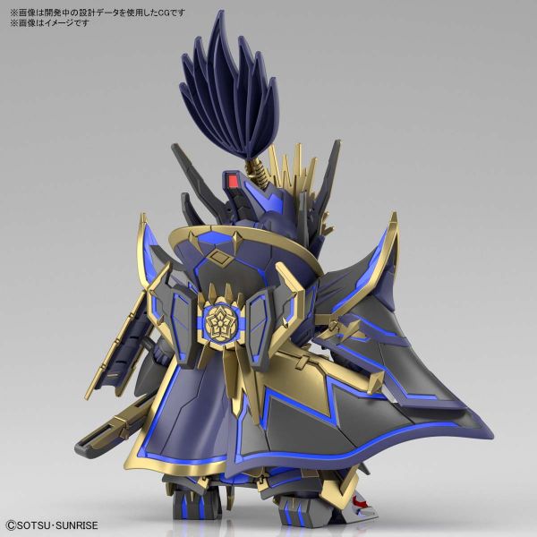 萬代 BANDAI SD鋼彈世界 群英集 信長次代鋼彈 黑暗面具Ver. 