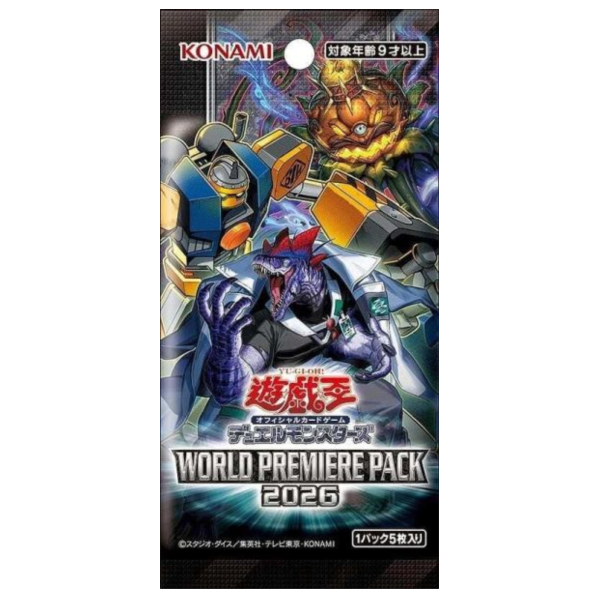 遊戲王 韓紙 公司貨 WPP7 補充包 WORLD PREMIERE PACK 世界精選2026 