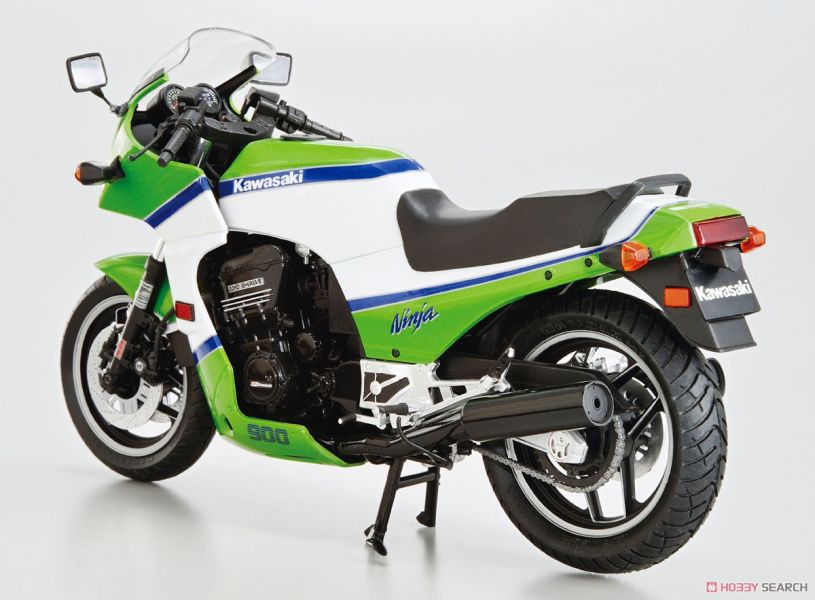 青島社 AOSHIMA  1/12 機車模型 川崎 ZX900A 組裝模型 