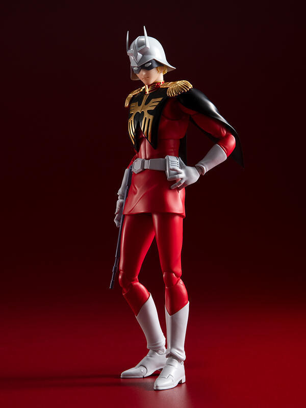 萬代 代理版 SHF 機動戰士鋼彈 紅色彗星 夏亞 阿茲納布爾 