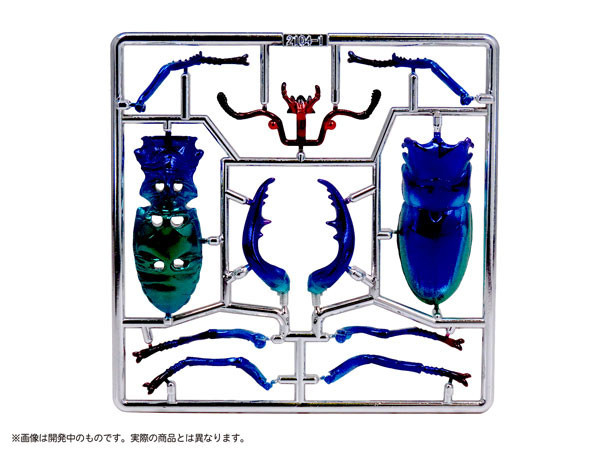 M.I.C 組裝 Pripra 夢幻鍬形蟲 藍寶石 (無相框) 