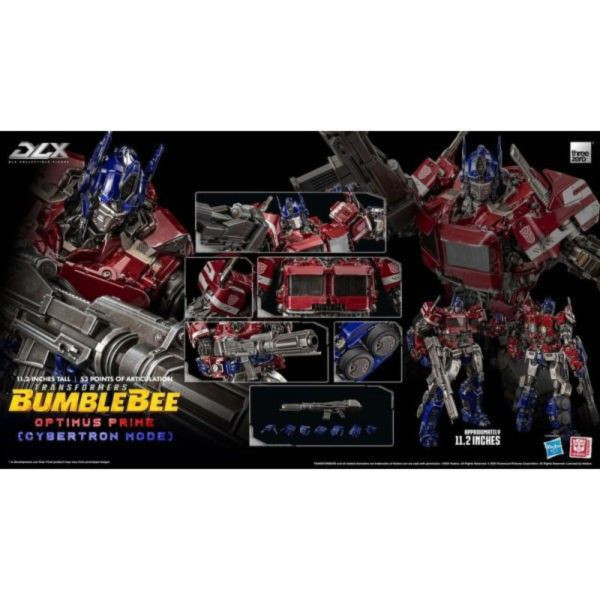 Threezero 代理版 變形金剛 大黃蜂 DLX 柯博文 (賽博坦模式) 