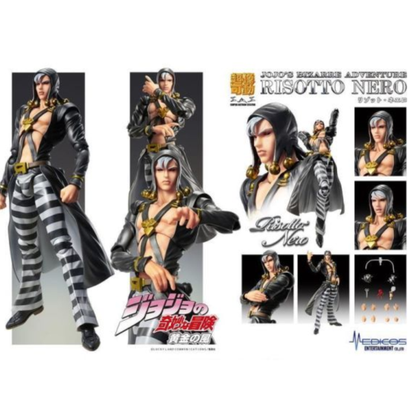 預購9月 超像可動 JOJO的奇妙冒險第五部 黃金之風 里蘇特・涅羅 再版 