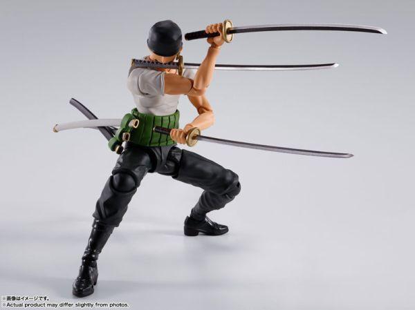 萬代 代理版 SHF S.H.F 航海王 羅羅亞·索隆-冒險的黎明- 可動完成品 