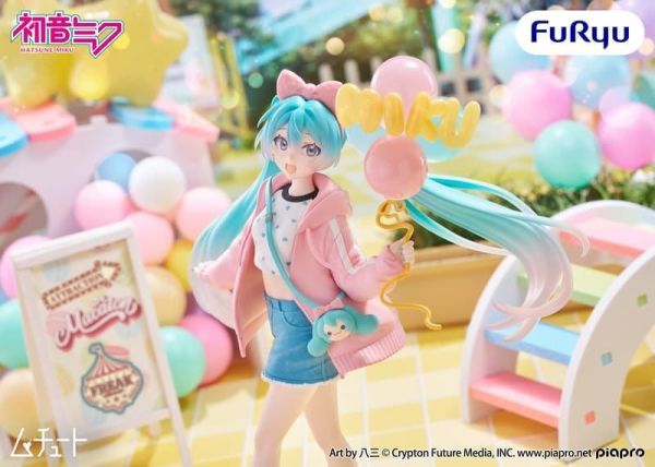 預購11月 Furyu 景品 Muchute 八三 原畫 初音未來 公園約會Ver 
