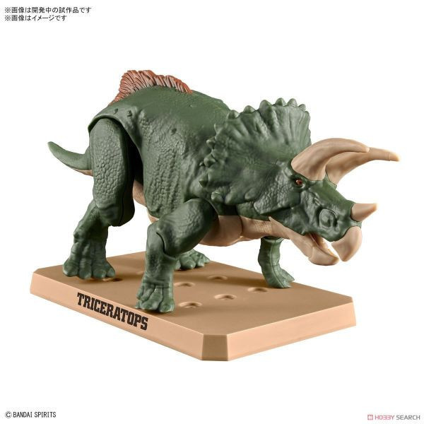 萬代 BANDAI 恐龍組裝模型 #02三角龍 