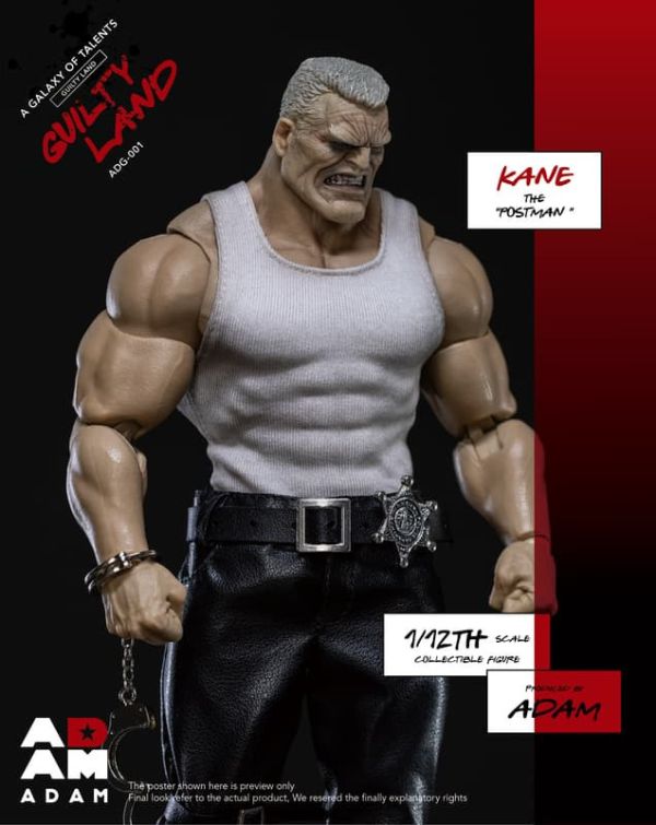 預購26年第二季 ADAM-ADG-001 1/12 極惡之都 郵差 凱恩 L1016 