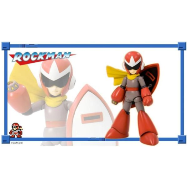 預購27年6月 壽屋 組裝模型 1/10 ROCKMAN 元祖洛克人 布魯斯 新包裝版 