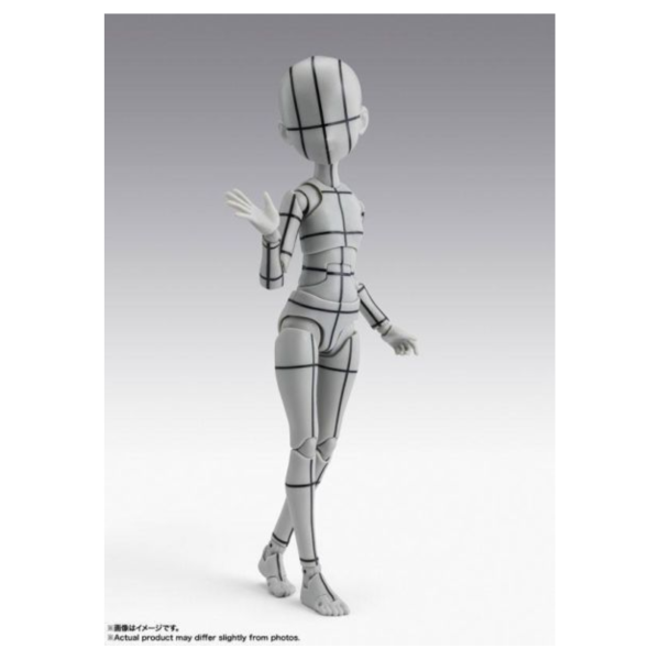 預購8月 代理版 SHF 素體醬 女素體 杉森建 Edition 灰色 框線版 