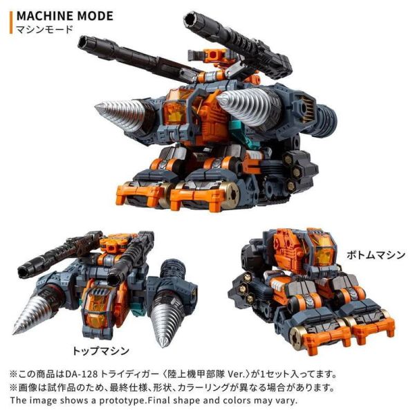 預購27年3月 戴亞克隆 DA-128 Tridigger 陸上機甲部隊 Ver D1101 