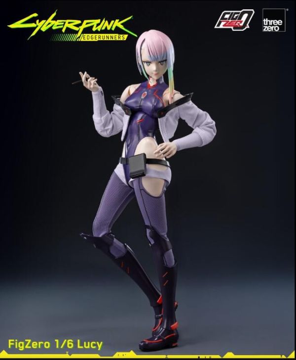 預購第四季 threezero 電馭叛客：邊緣行者 FigZero 1/6 露西 可動完成品 