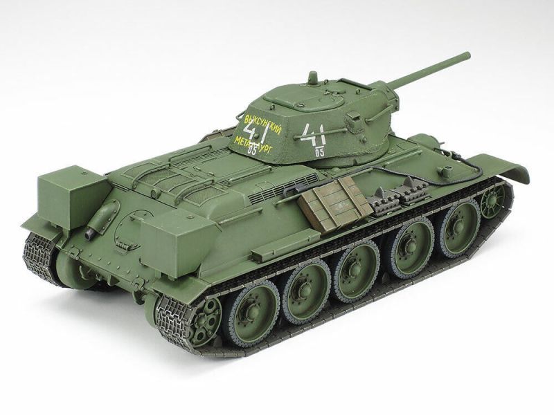 田宮 TAMIYA 1/48 軍事模型 32515 蘇聯中戰車 T34/76 1941年型(鑄造砲塔) 組裝模型 