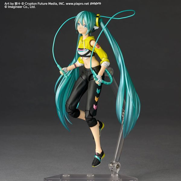 預購26年2月 海洋堂Revoltech 山口式 初音未來 MIKU 健身拳擊 
