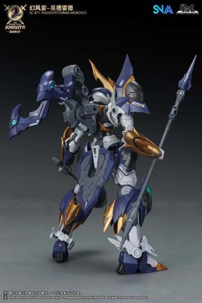 預購10月 SNAA 圓桌騎士團 幻風雷 莫德雷德 組裝組合模型 1:144 L1007 