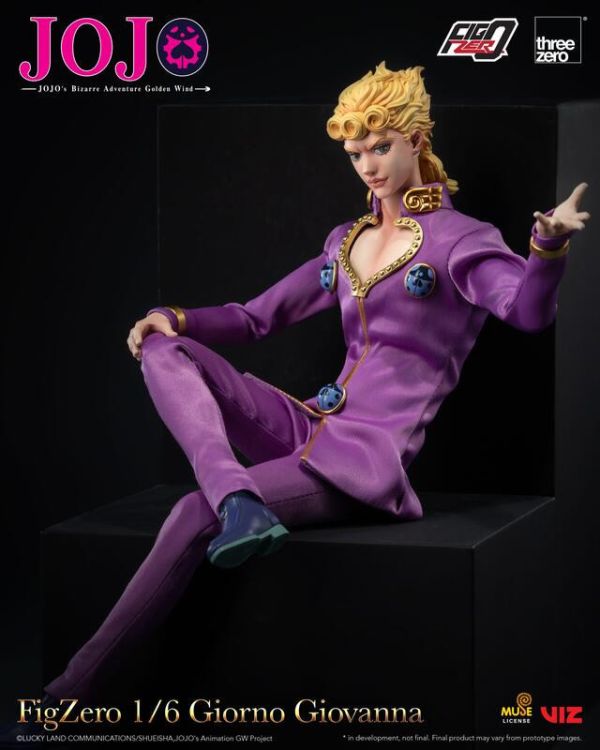 預購第四季 threezero JOJO的奇妙冒險：黃金之風 喬魯諾 喬巴拿 