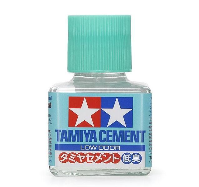 田宮 TAMIYA 87238 低臭味 一般型模型膠水40ml <同田宮白蓋> 