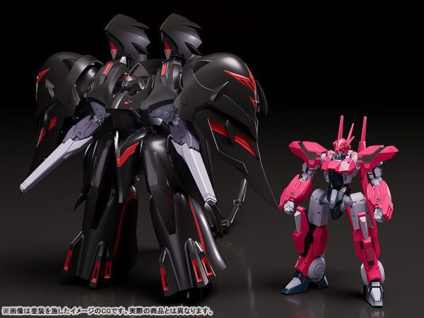 好微笑 代理 MODEROID 黑百合 機動戰艦 組裝模型 