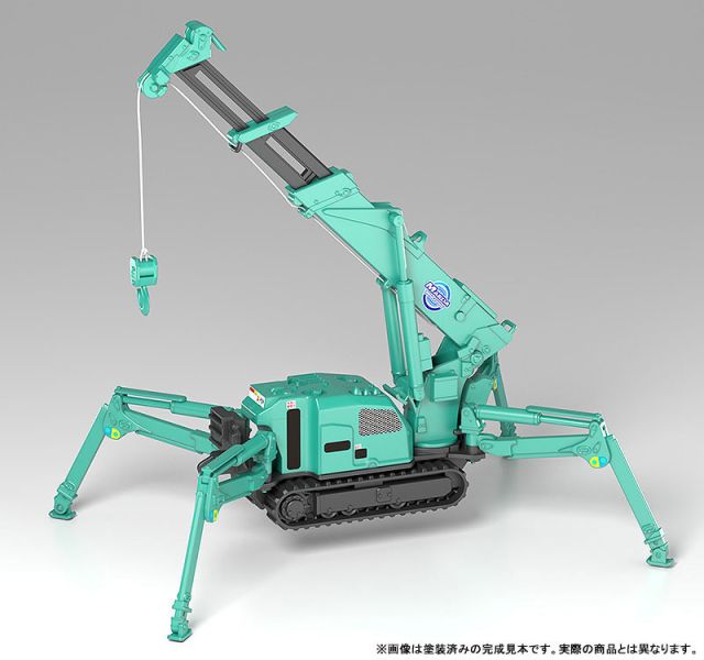預購10月 GSC MODEROID 前田製作所 蜘蛛吊車 綠色  組裝模型 