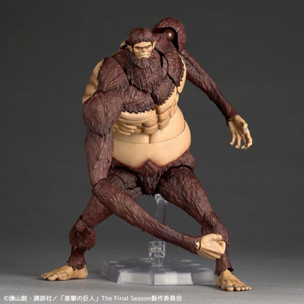 預購26年4月 海洋堂 驚奇山口式 進擊的巨人 獸之巨人 吉克 一般版 