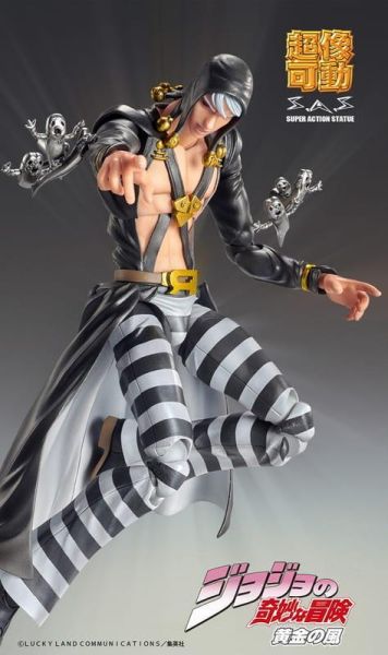 預購9月 超像可動 JOJO的奇妙冒險第五部 黃金之風 里蘇特・涅羅 再版 