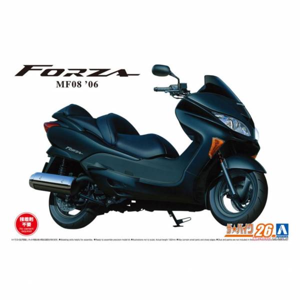 青島社 AOSHIMA 1/12 本田MF08 FORZA'06 組裝模型 